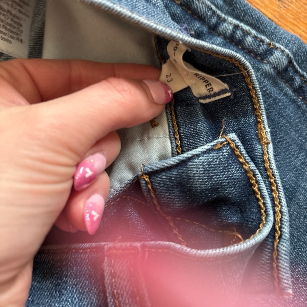 Madewell Women's Skinny Jeans in Blue - Picture 4 of 6